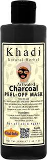 khadi natural herbal Anti-pollution Charcoal Peel Off face mask 200ml