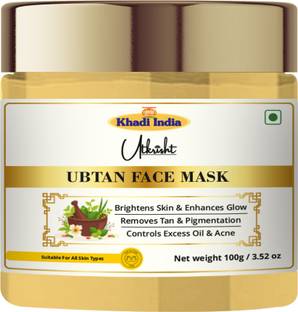 Utkrisht Khadi Ubtan Mask | Face Pack for Fairness, Tanning & Glowing Skin