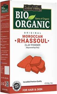 Indus Valley 100% Natural Premium Quality Moroccan Rhassoul Clay Powder 250 Gm