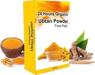 24 Hours Organic Ubtan Powder Face pack
