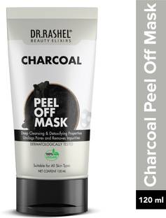 DR.RASHEL Charcoal Peel Off Mask for Instant Glow, Anti Pollution, Blackhead Removal