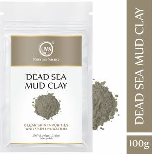 Nuerma Science Dead Sea Mud Mineral-Rich Clay Powder