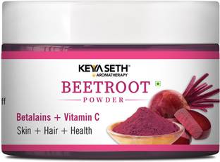 KEYA SETH AROMATHERAPY Beetroot Powder with Betalains & Vitamin C for Glowing Skin & Immunity Boost