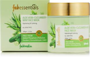 fabindia Aloe Vera Cucumber Mint Face Mask