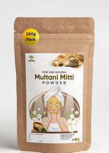 Trivang Pure & Natural Multani Mitti Powder| Bentonite Clay | Great For Hair, Face, Skin