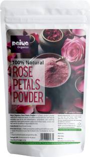 paiya organics Rose Petals Powder for Face Pack, Skin Care, Mask,Skin Glow|Chemical free|100 gm