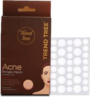 TRENDTREE Acne Pimple Patches for Face 36 Hydrocolloid Facial Patches with Salicylic Acid
