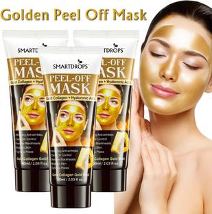 smartdrops Golden Peel Of Mask for Clear & Fresh Skin | Use for All Skin Type