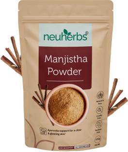 Neuherbs Manjistha Powder For Clean & Glowing Skin With No Artificial Colour & Additives