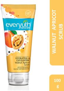 Everyuth Naturals Hydrating & Exfoliating Walnut Apricot Scrub|Removes Blackheads & Moisturizes