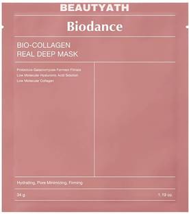 BEAUTYATH 1 Pc Bio-Collagen Overnight Real Deep Mask Serum-infused Split Face Patch