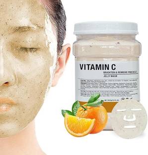 Bella Faccia Jelly Mask Powder for Facial- Vitamin C Peel-Off Hydro Face Mask