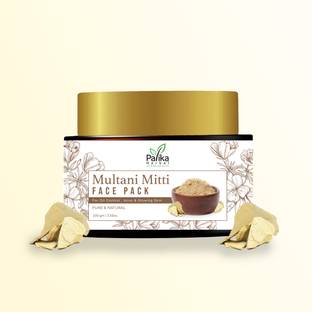 Palika Herbal Ready to Apply Multani Mitti Face Pack Paste for Tan Removal & Brightening Skin
