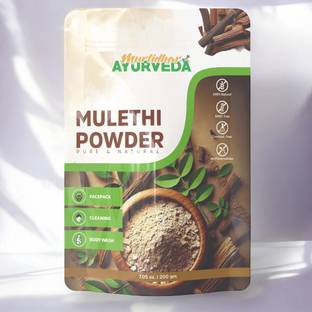 Murlidhar 100% Pure Licorice (Mulethi) Powder | Natural Skin & Hair Care |