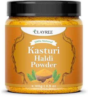 Clayree Wild Turmeric Powder(Kasturi Haldi) Powder | for Face and Skin Care