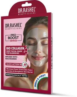 DR.RASHEL Bio Collagen Facial Mask | Infused with Niacinamide | Pro Boost series