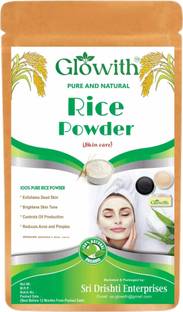Glowith Rice Powder | Natural Skin Brightening Face Pack for Radiant Skin Care