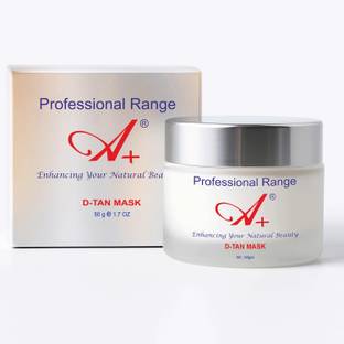 A+ Dtan Mask for instant Tan Removal, Normal to Dry Skin