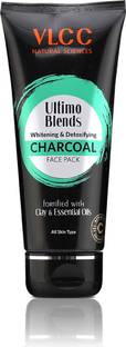 VLCC Ultimo Blends Charcoal Face Pack - For Whitening & Detoxifying