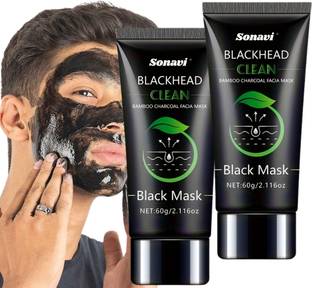 Sonavi Anti-Acne Deep Cleansing Blackhead Remover Charcoal Peel Off Mask