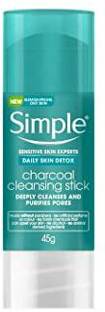 Simple Daily Skin Detox Charcoal Cleansing Stick 45g