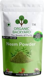 Organic Backyard 100 % Natural Neem Leaf Powder for Face Care