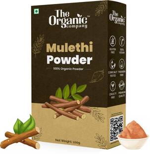 The Organic Company Mulethi Powder For Cough And Cold | Licorice | Yashtimadhu | Weight Loss | Tea