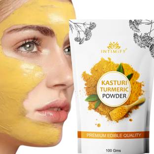 INTIMIFY 100% Pure & Natural Kasturi Haldi Powder For Women & Men
