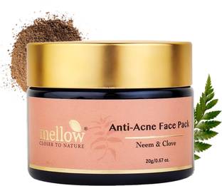mellow Anti Acne Face Pack with Neem, Clove & Multani Mitti to Prevent Pimples