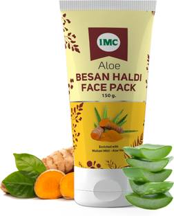IMC Aloe Besan Haldi Face Pack | Deep Cleanses, Removes Dead Cells, Rejuvenates Skin