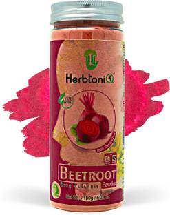 HerbtoniQ 100% Natural Beetroot Powder For Face Pack And Hair Pack