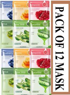 rorec Korean Sheet paper mask combo skin care men women masks