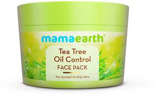 Mamaearth Tea Tree Oil Control Face Pack with Salicylic Acid for Normal to Oily Skin