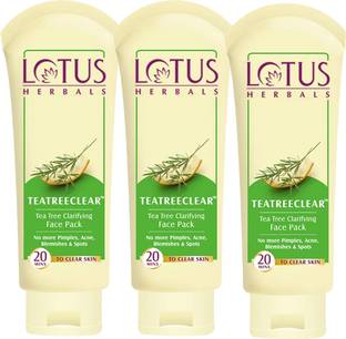 LOTUS HERBALS TEATREECLEAR Tea Tree Clarifying Face Pack