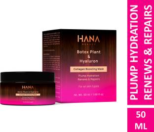 Hana Beauty Collagen Boosting Mask | Botox Plant & Hyaluron | Skin Firmness & Elasticity