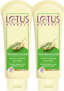 LOTUS HERBALS Herbals TEATREECLEAR Tea Tree Clarifying Face Pack