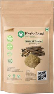 HerbsLand Organic Mulethi Powder for Skin and Face (100 g)