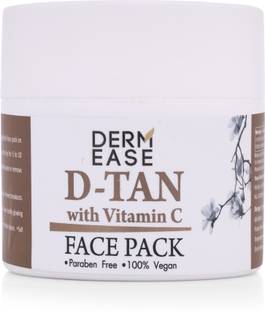 DERMEASE D-Tan with Vitamin C Paraben Free Face Pack