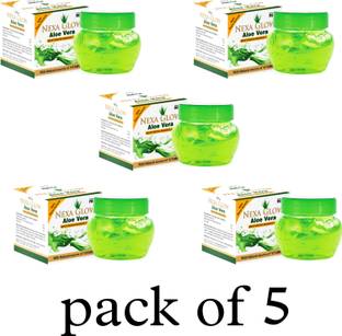 indkus nexa Nexa Glow Aloe Vera Moisturizing Massage Gel (Pack Of 5)