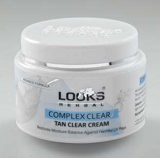 Looks Herbal Face Pack deep purifying cleanser or glowing skin women men de Tan bright skin care