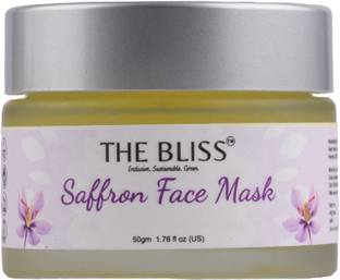 The Bliss Saffron Face Mask with AHA & BHA
