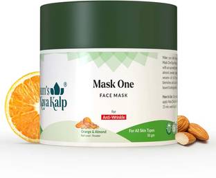 Kulsum's Kaya Kalp Mask One, Face Mask for Women & Men , For Anti-Wrinkle, All Skin Types, 50 g