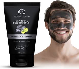 THE MAN COMPANY Charcoal Peel Off Mask Moringa & Gooseberry