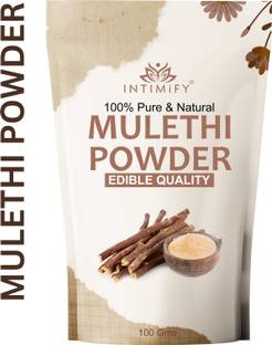 INTIMIFY Mulethi Powder For Skin Whitening | 100% Pure & Natural for Face Pack |