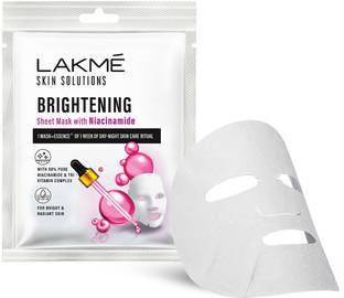 Lakmé Skin Solutions Sheet Mask Brightening with Niacinamide