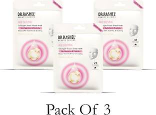 DR.RASHEL AGE DEFYING SHEET MASK WITH SERUM THAT HYDRATES THE SKIN (PACK OF 3)