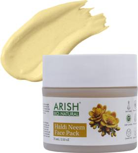 ARISH BIO-NATURAL Haldi Neem Face Pack