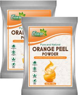 Cesaro Organics Natural Orange Peel Powder For Skin Whitening Face, Skin & Hair Care