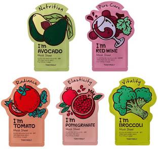 Tonymoly I'M Real Super Food Sheet Mask Set (Pack of 5)