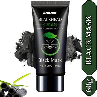 Sonavi Charcoal Black Peel Off Mask Anti pollution